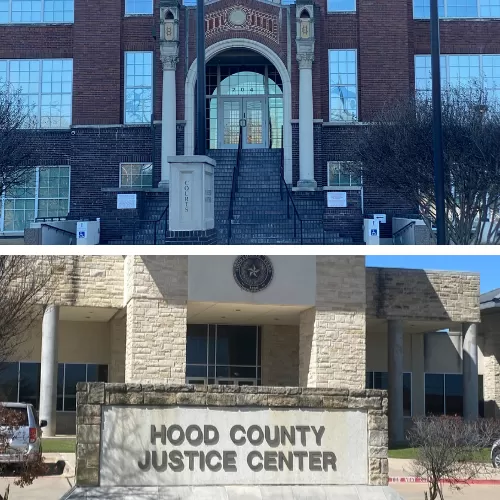 Johnson County and Hood County Court Houses